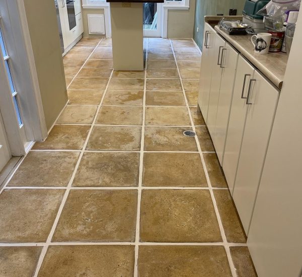 Meticulous Stone Re-Grouting service